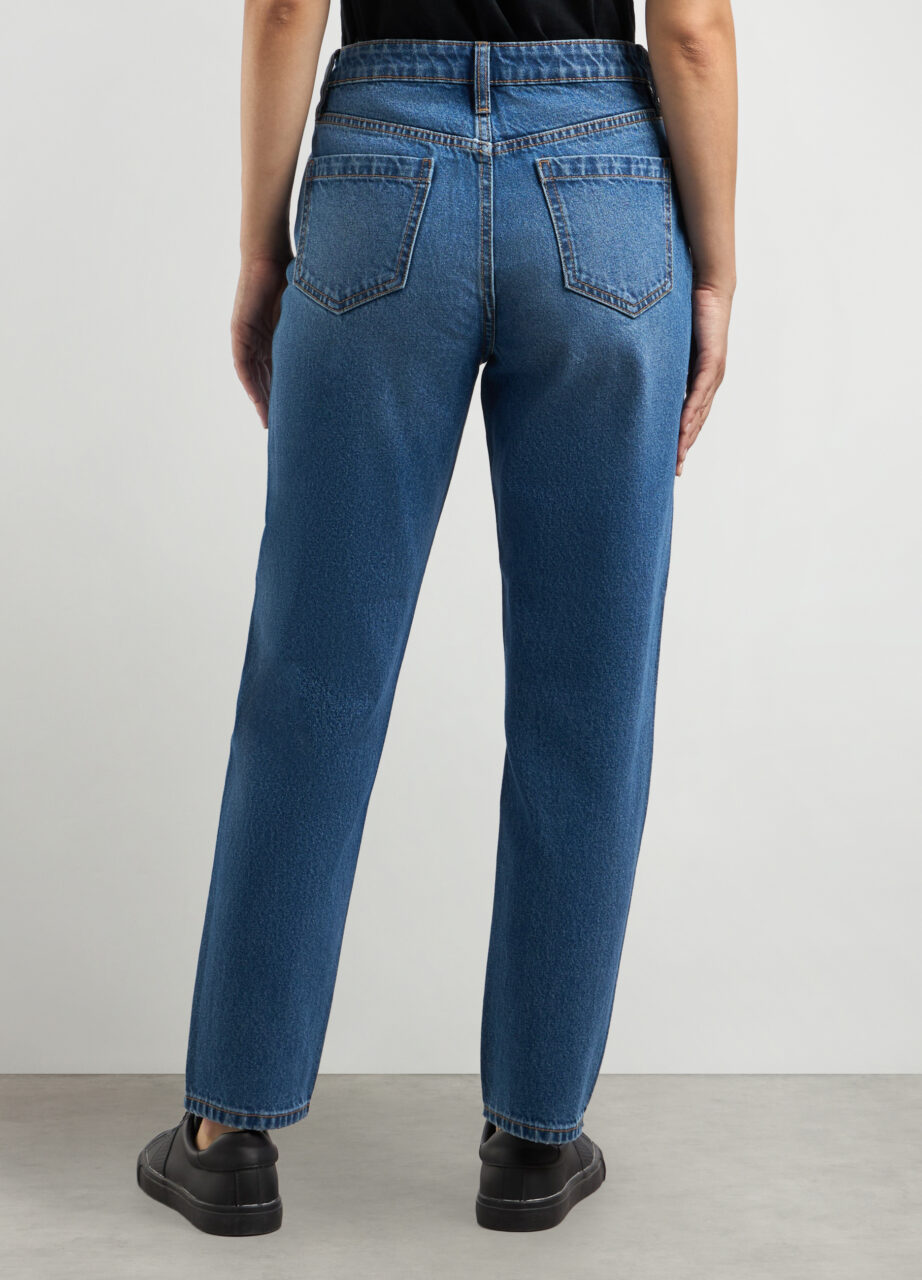 Alternative view of Hlače od čistog pamuka u mom fit kroju za žene