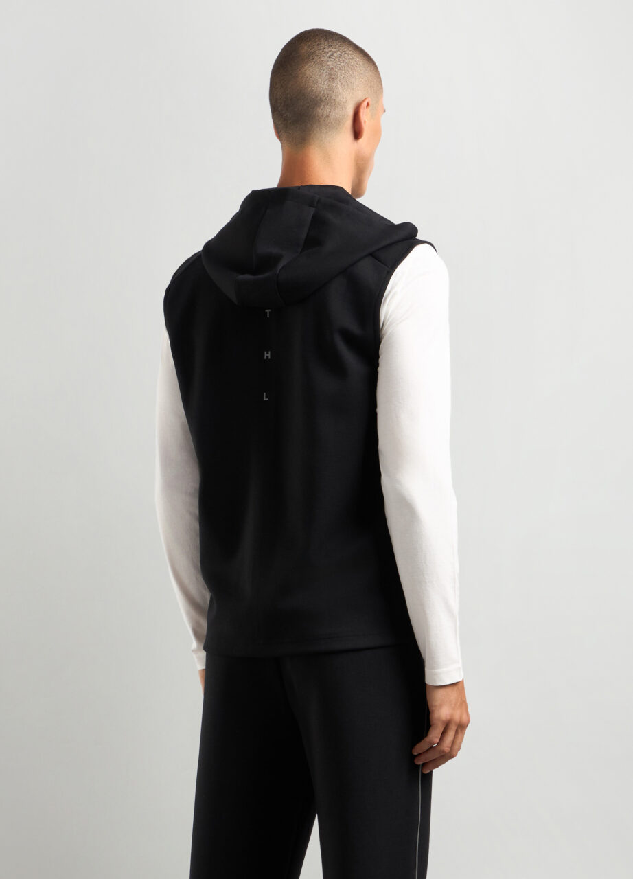 Alternative view of Muški prsluk bez rukava s kapuljačom.