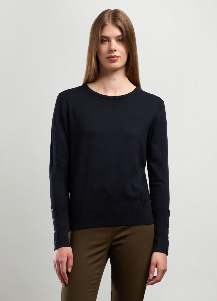 Džemper od mješavine viskoze za žene