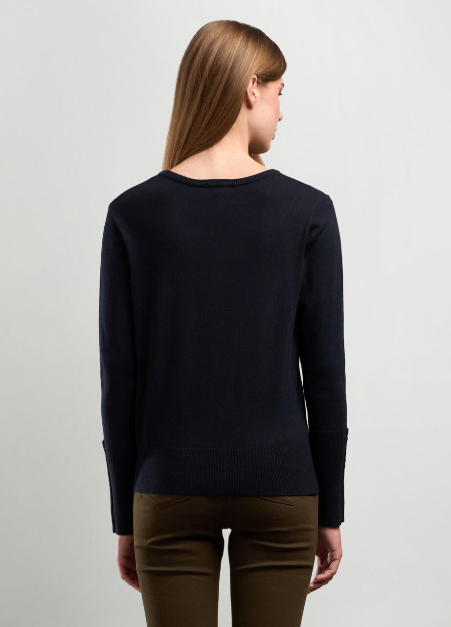Alternative view of Džemper od mješavine viskoze za žene