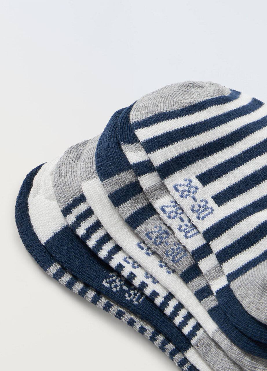 Alternative view of Pakovanje od 7 kratkih čarapa od rastezljivog pamuka za djecu