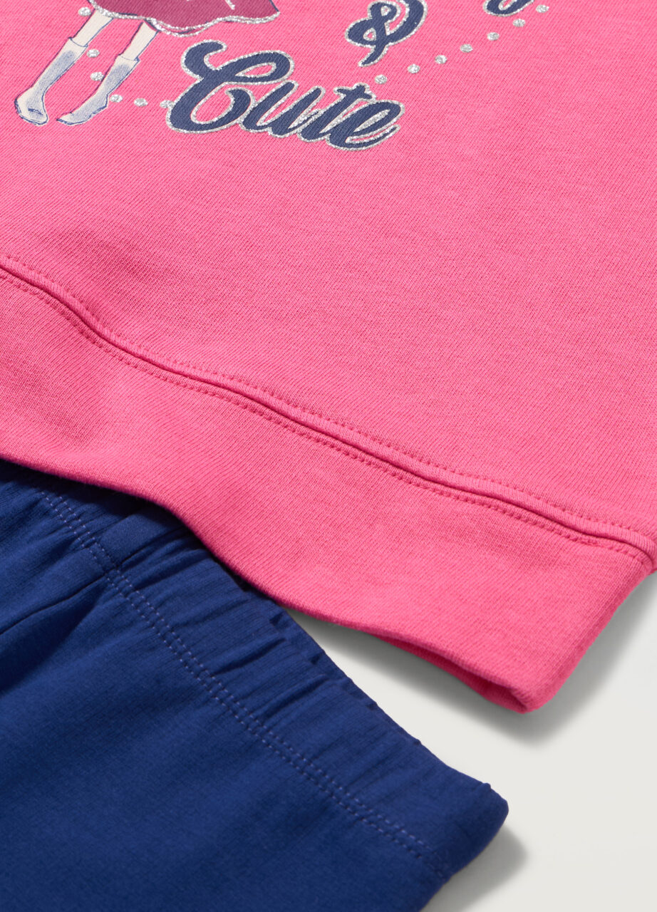 Alternative view of Komplet za jogging od čistog pamuka za djevojčice