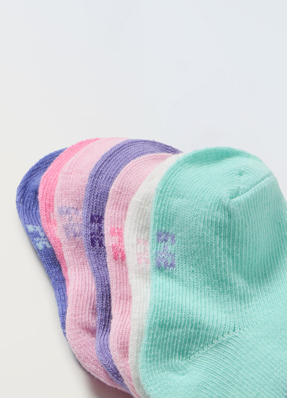 Alternative view of Pakovanje od 7 rastezljivih pamučnih čarapa za novorođenčad