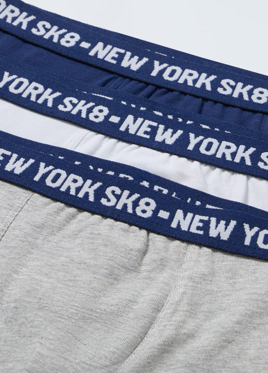 Alternative view of Pakovanje od 3 bokserice od rastezljivog pamuka za dječake