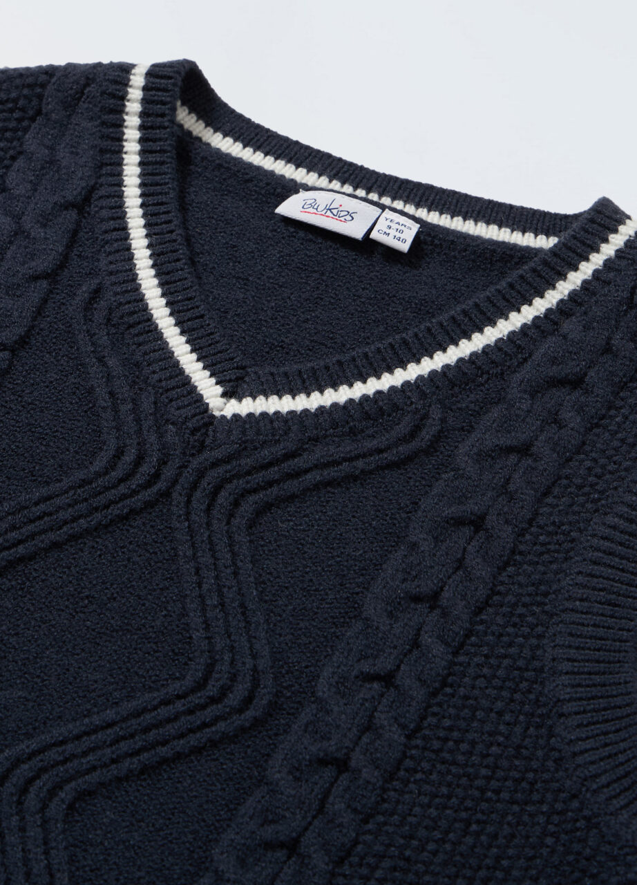 Alternative view of Trikotski prsluk s V-izrezom za djevojčice