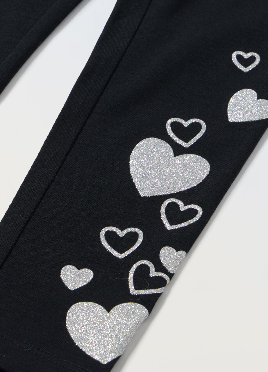 Alternative view of Helanke od rastezljivog pamuka za djevojčice