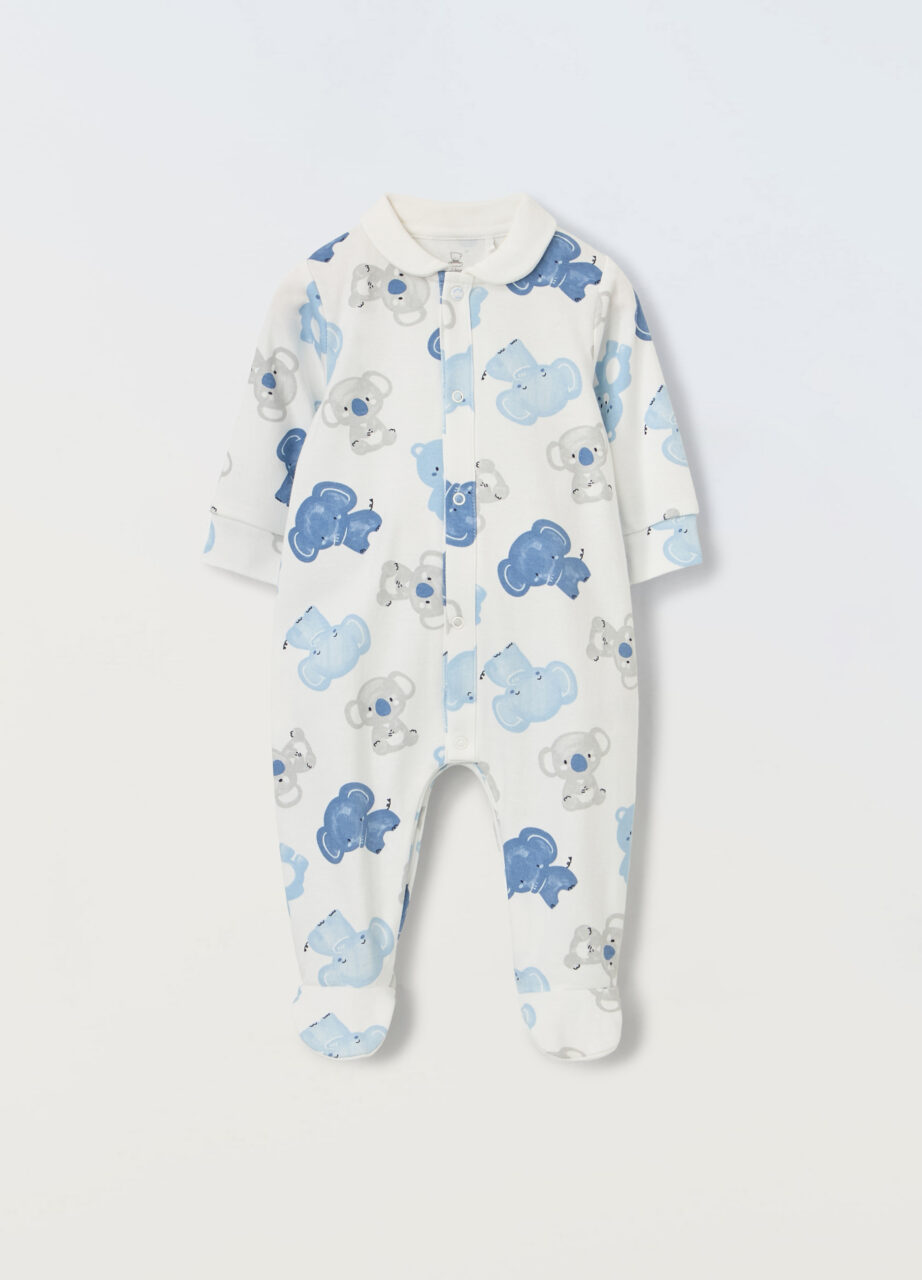 Jednodijelno odijelo od čistog pamuka za novorođenče