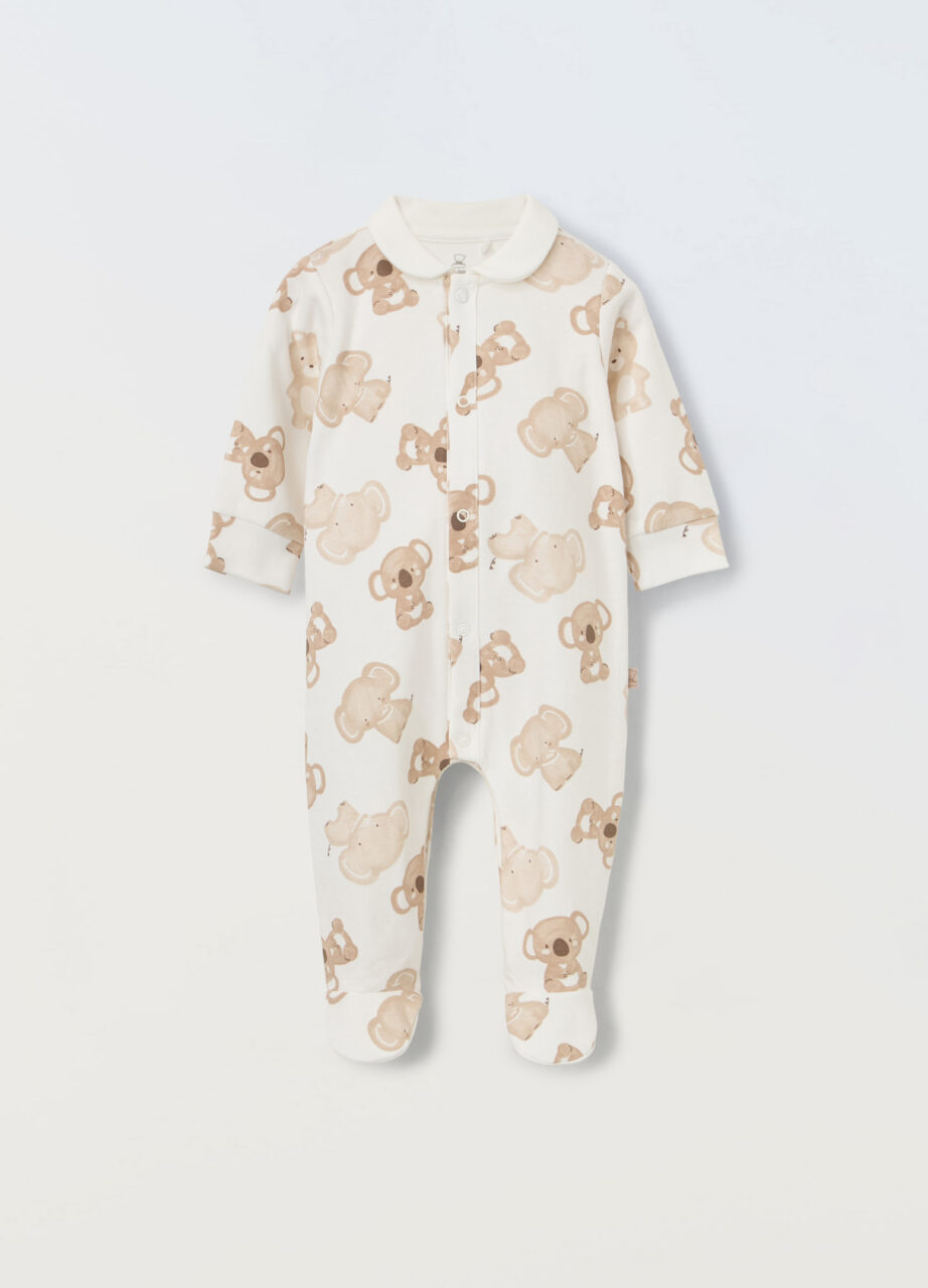 Jednodijelno odijelo od čistog pamuka za novorođenče