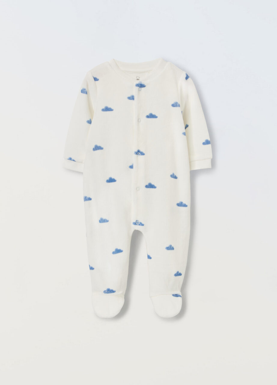 Kombinezon od mješavine velura i pamuka