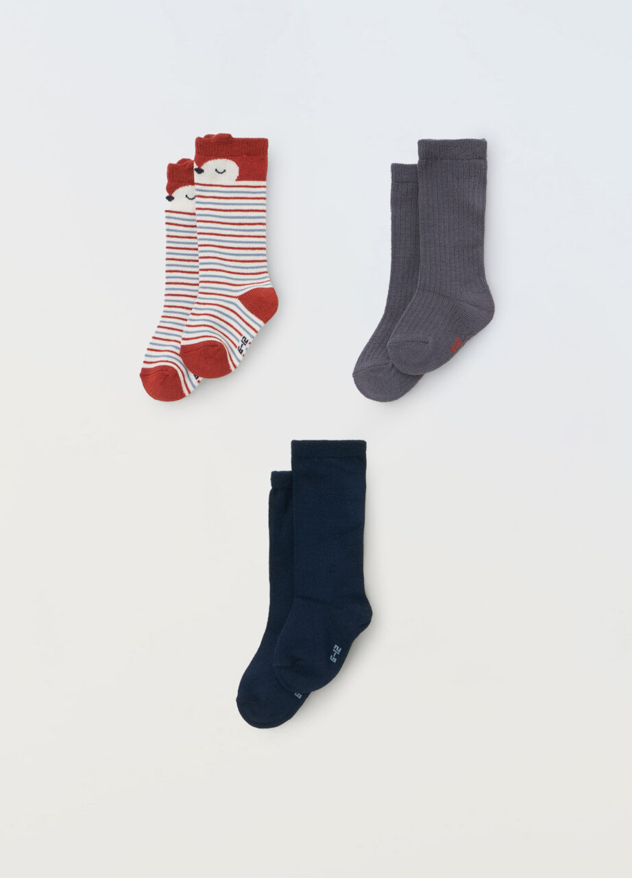 Set 3 čarape od rastezljive viskoze bambusa