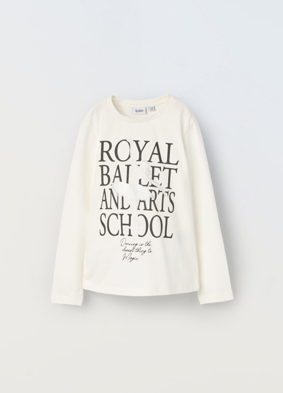 Majica od rastezljivog pamuka za djevojčicu