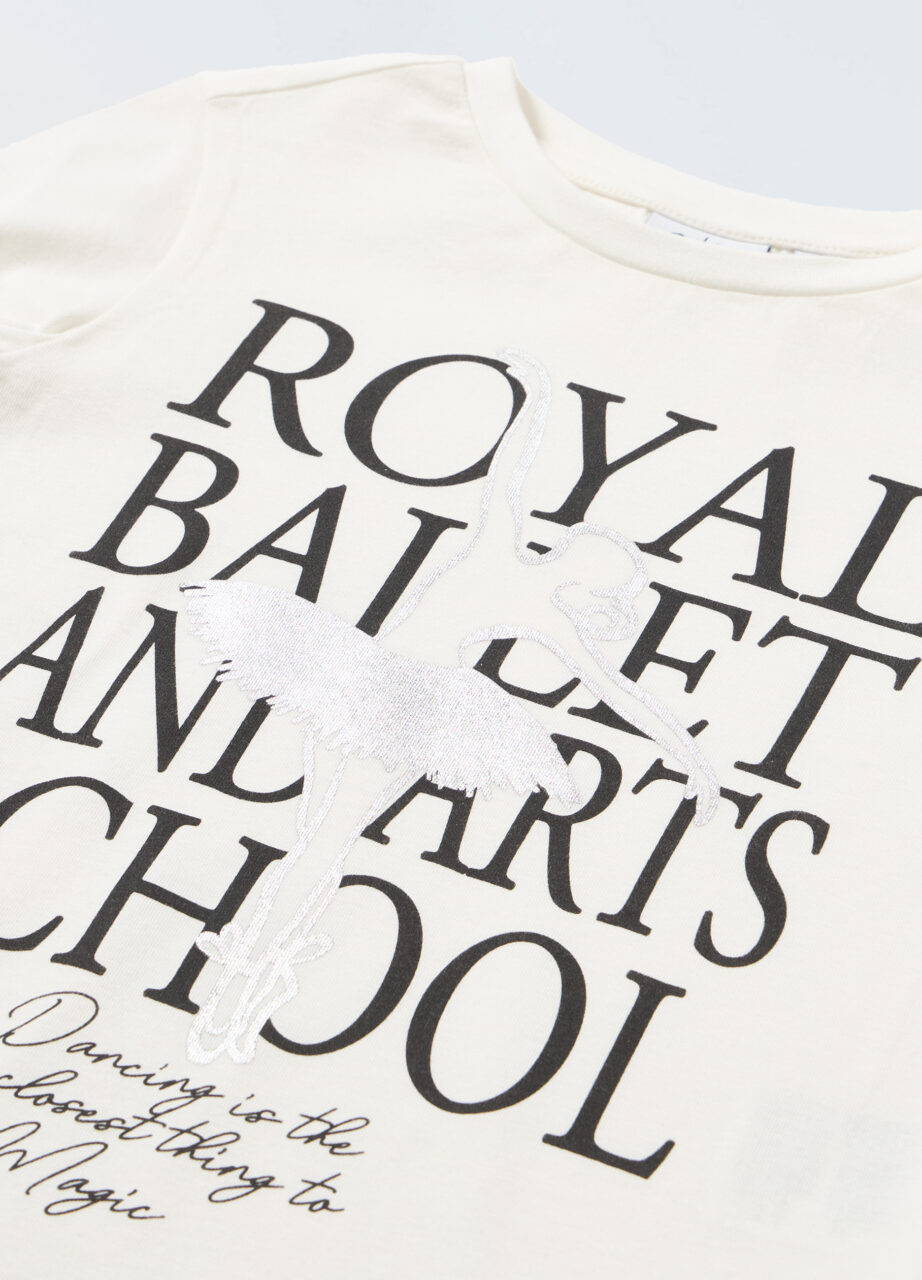 Alternative view of Majica od rastezljivog pamuka za djevojčicu