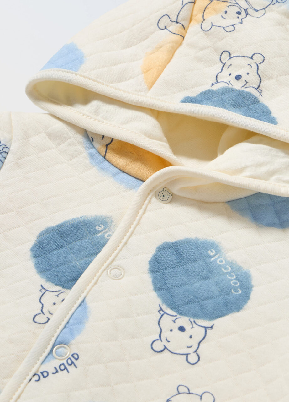 Alternative view of Jakna s kapuljačom od pamuka Winnie Pooh