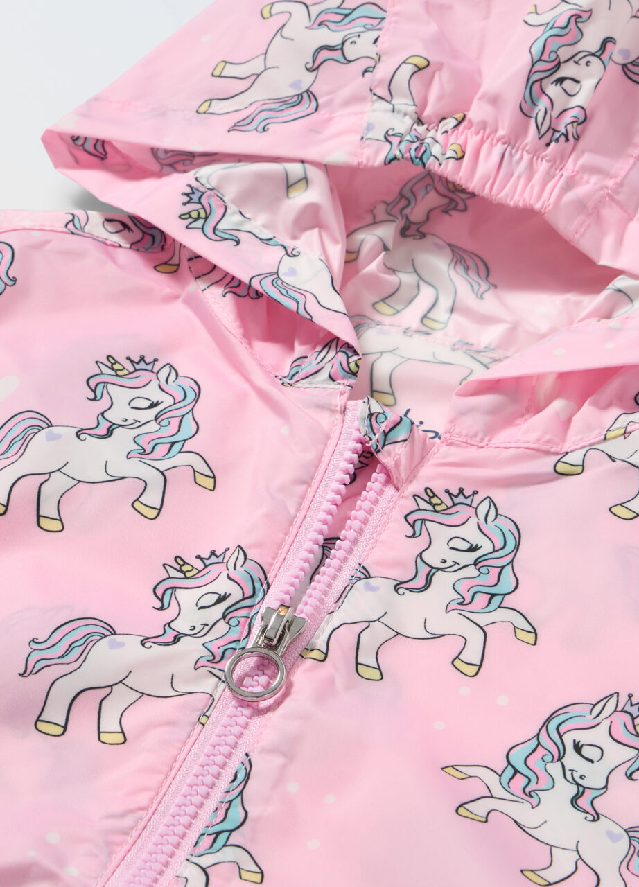 Alternative view of Dječija jakna protiv vjetra s kapuljačom