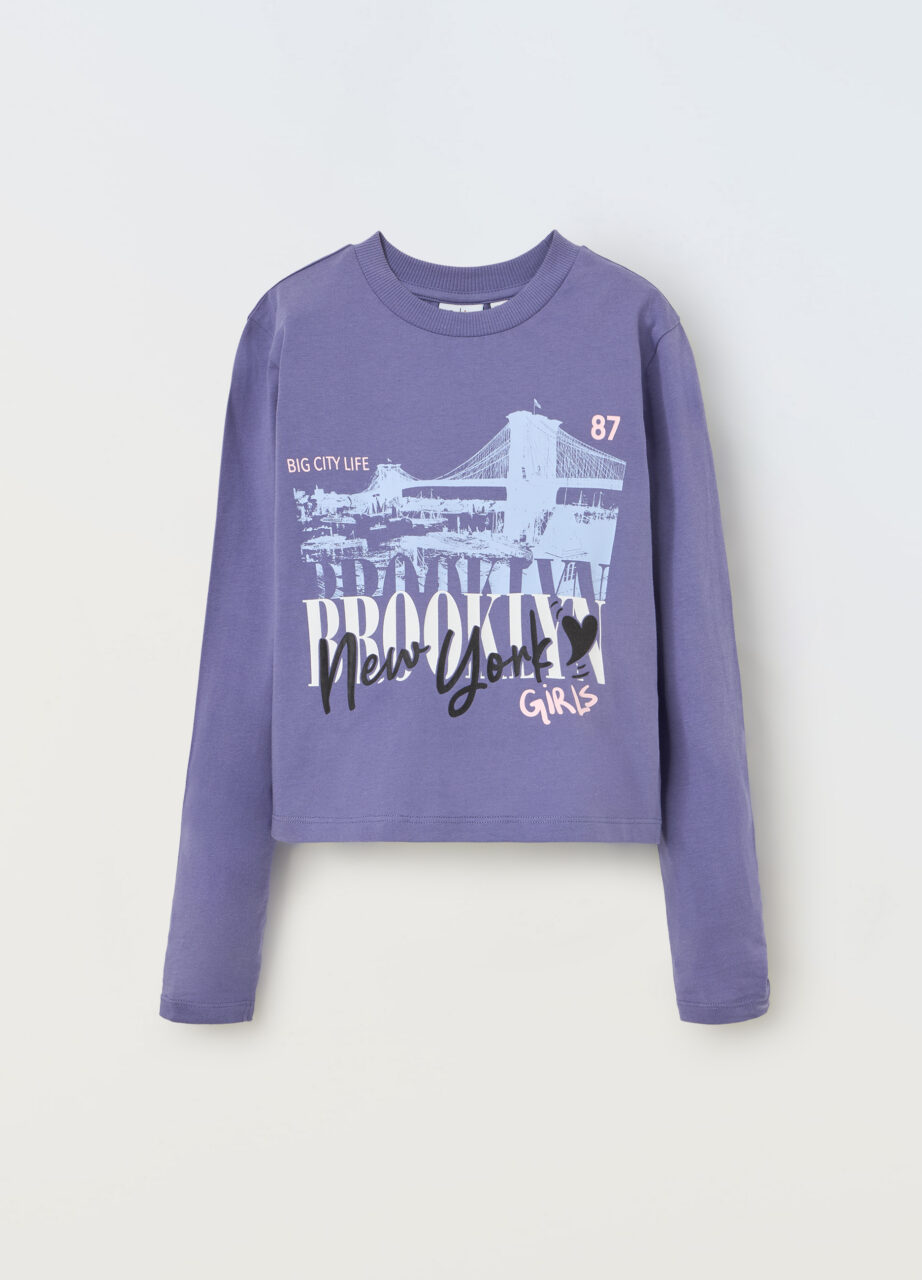 Majica od čistog pamuka za djevojčice