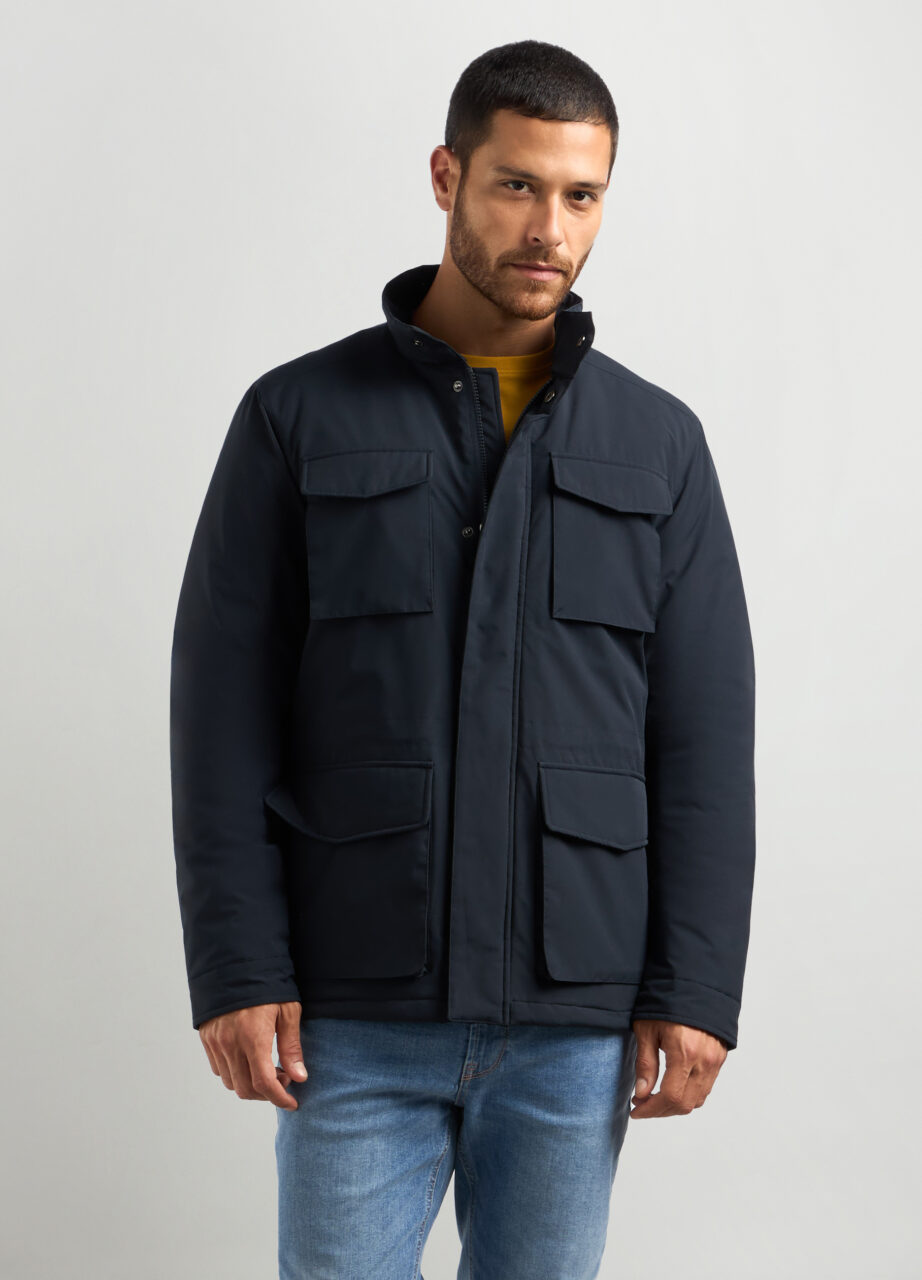 Jakna s visokim ovratnikom za muškarce