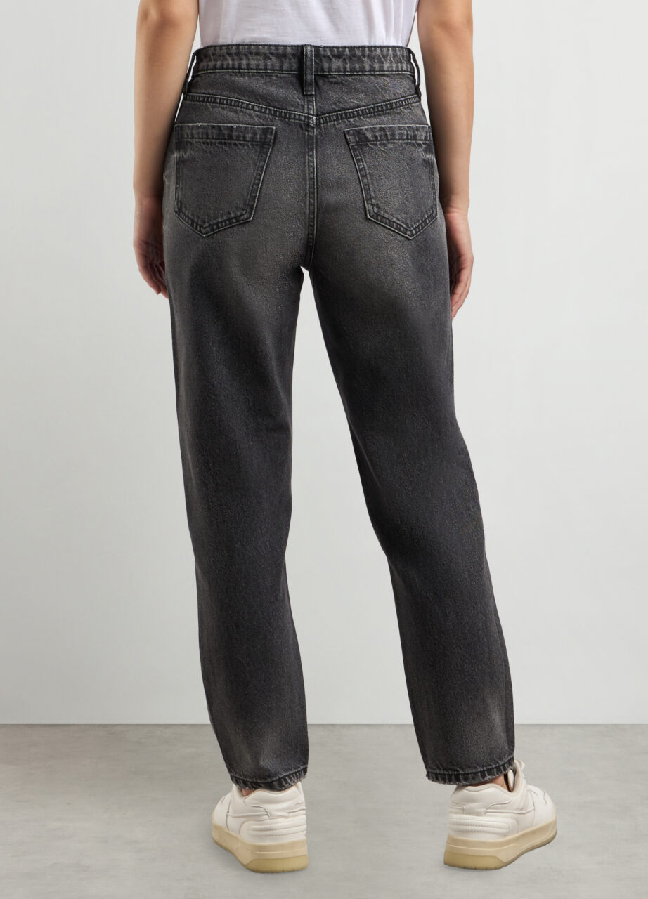 Alternative view of Hlače od čistog pamuka u fit kroju za žene