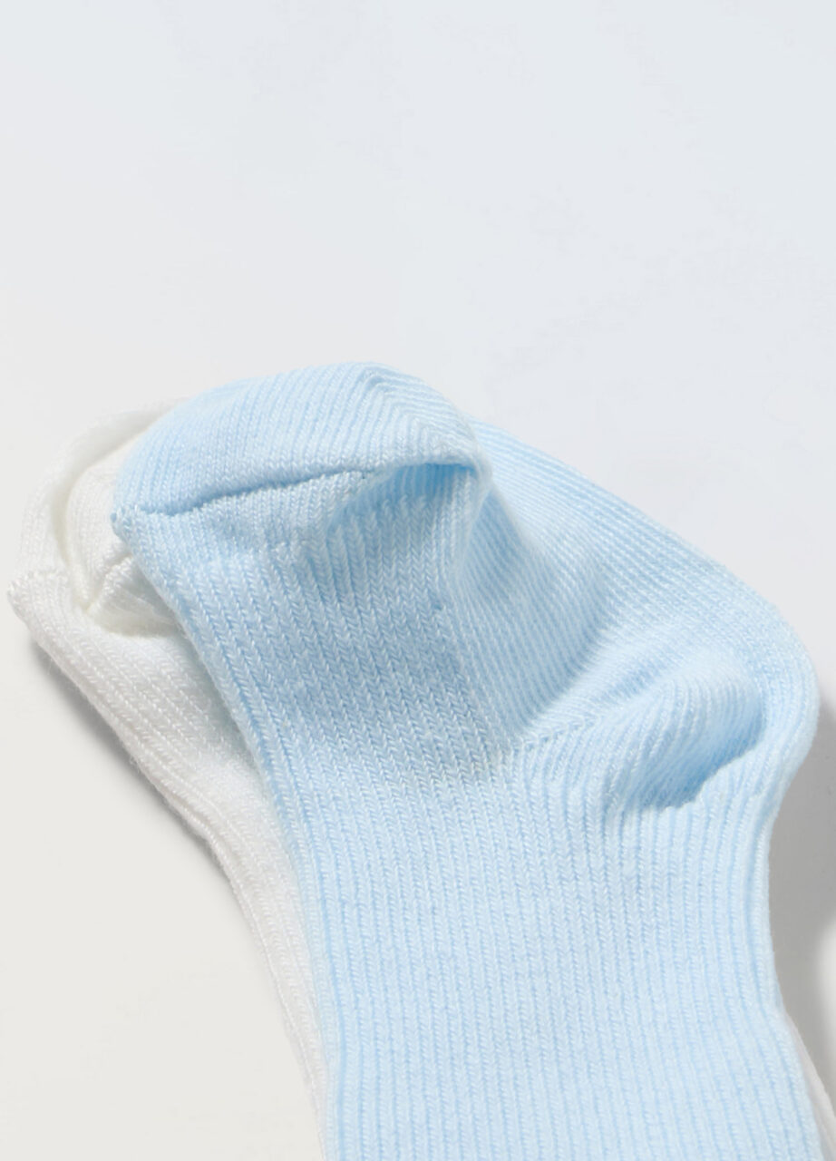 Alternative view of Pakovanje od 2 čarapa u rebrastom materijalu od rastezljivog pamuka