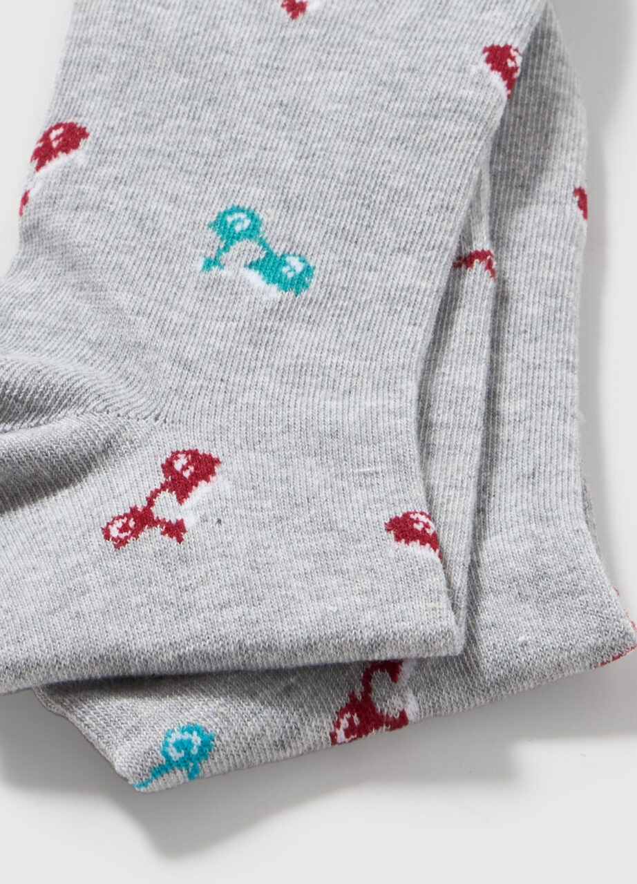 Alternative view of Kratke čarape jacquard od mješavine pamuka za muškarce