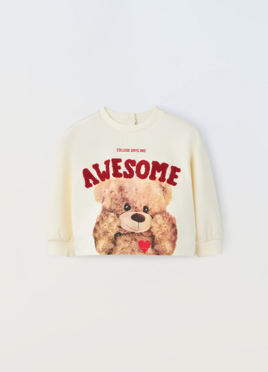 Majica u french terry stretch-u