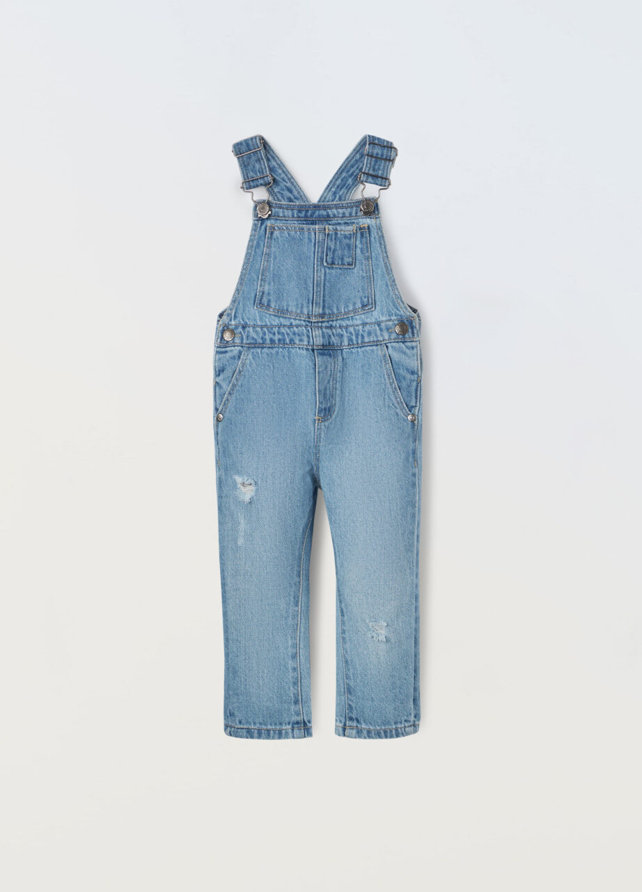 Jeans kombinezon sa tregerima