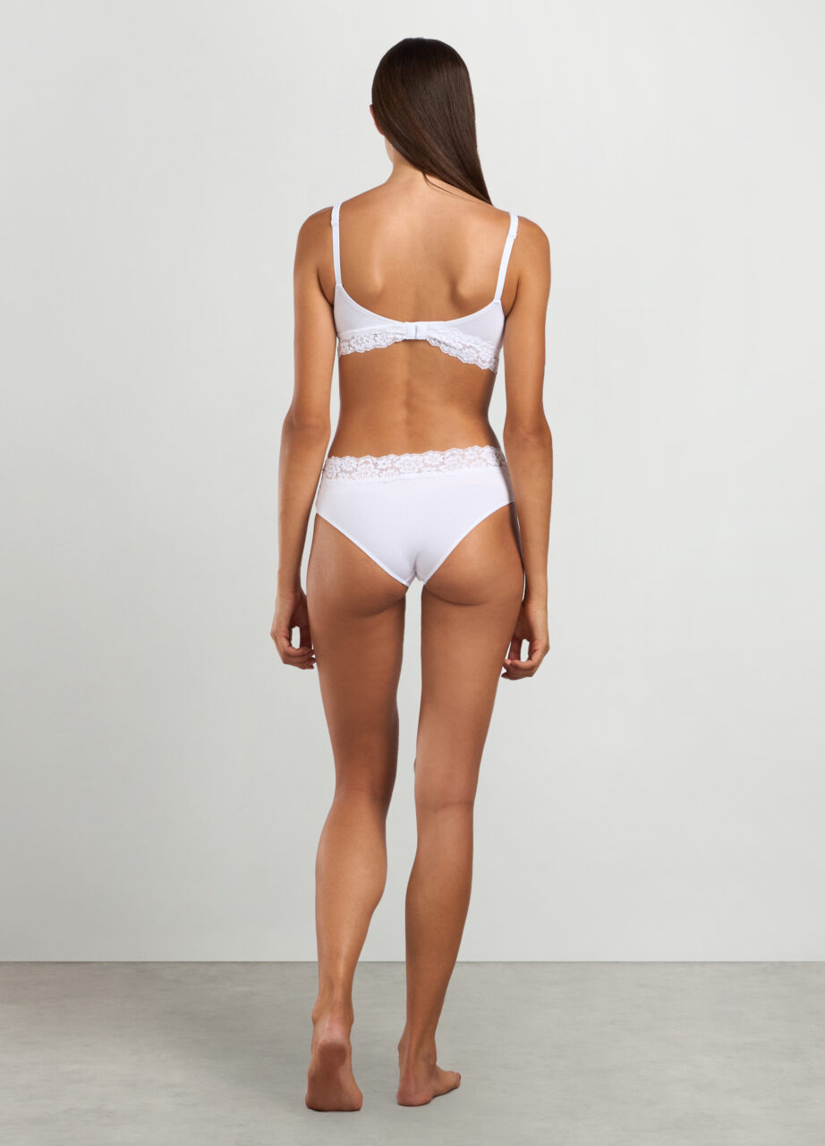 Alternative view of Slip gaćice od stretch pamuka za žene