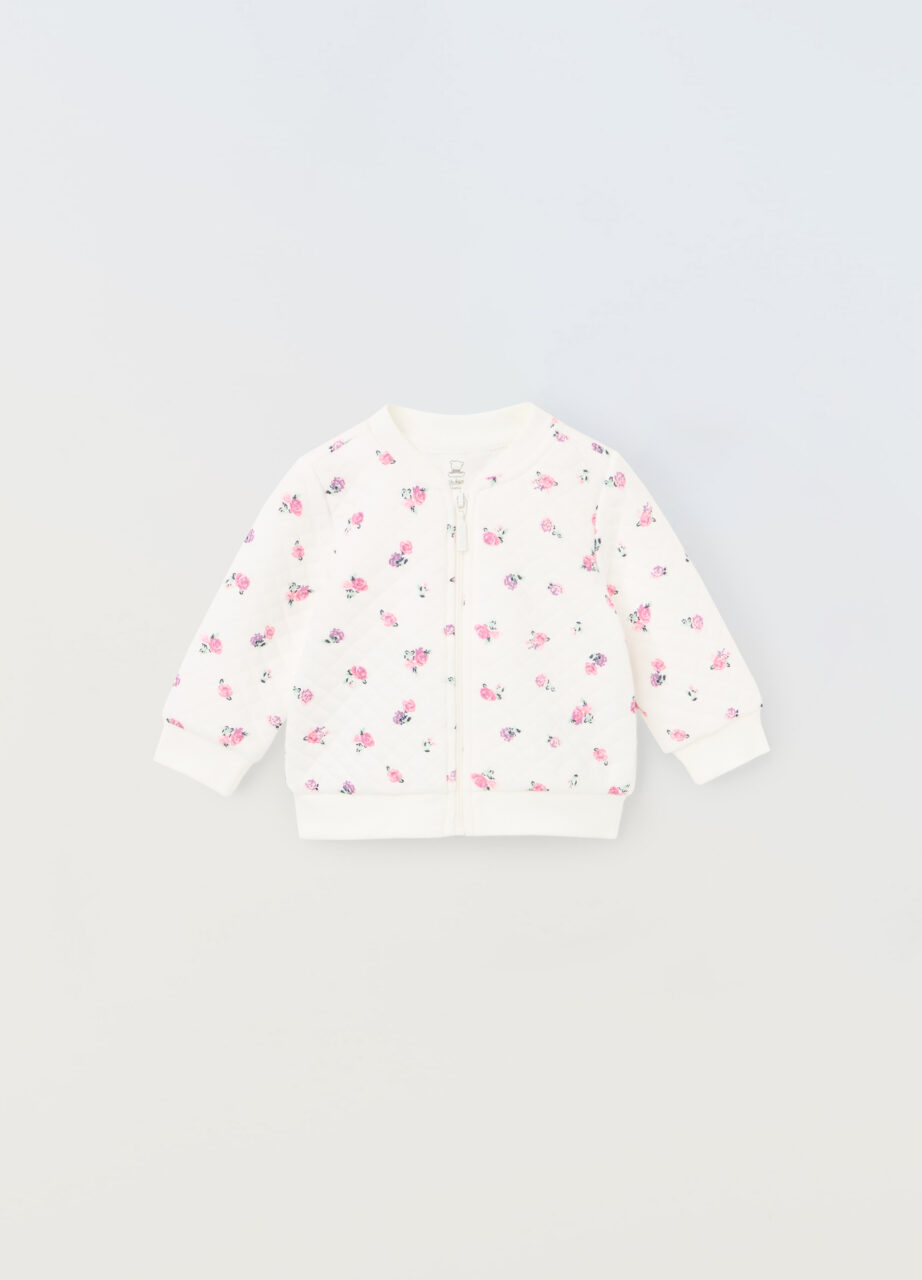 Kardigan od matelase pamuka za novorođenčad