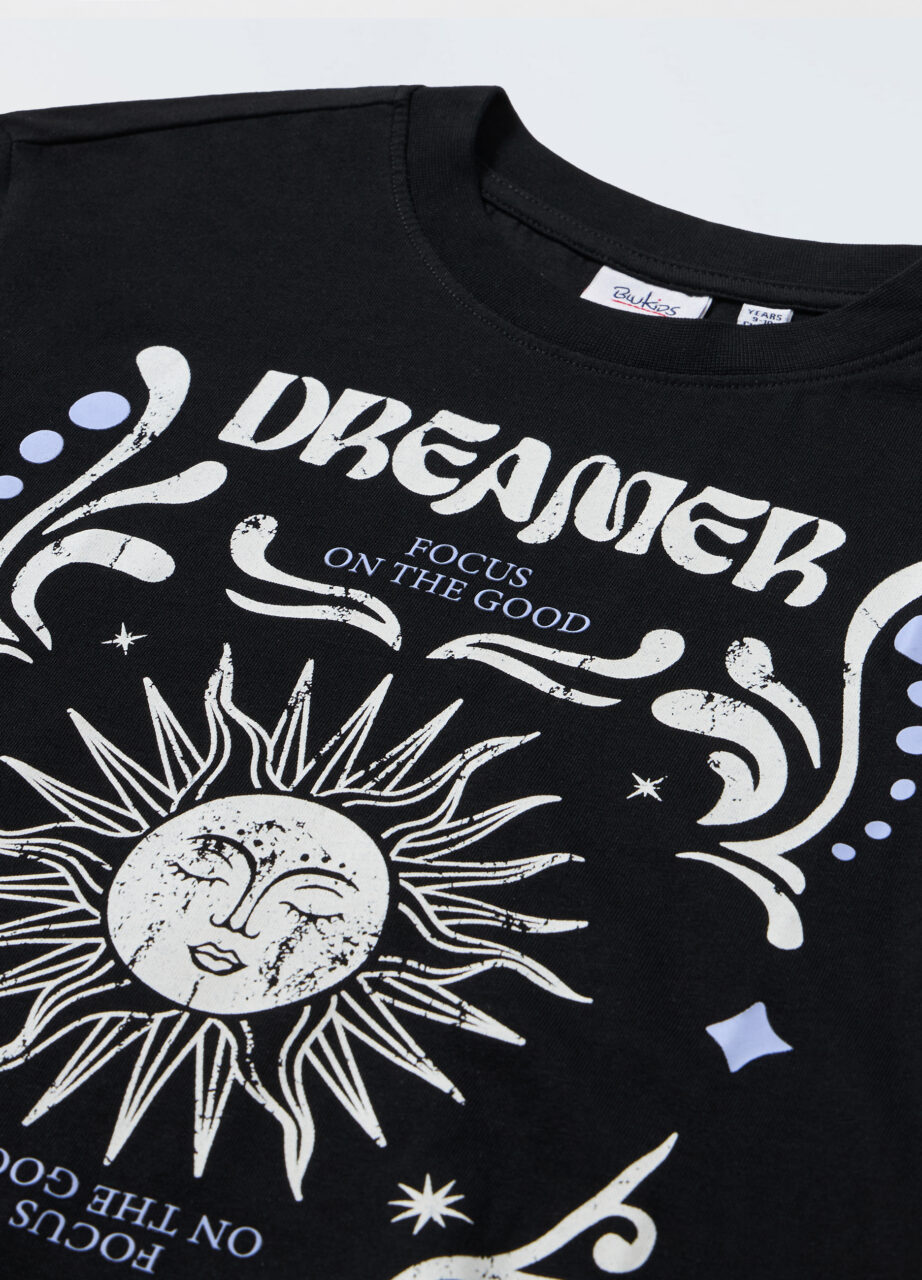 Alternative view of Dječija majica dugih rukava od čistog pamuka