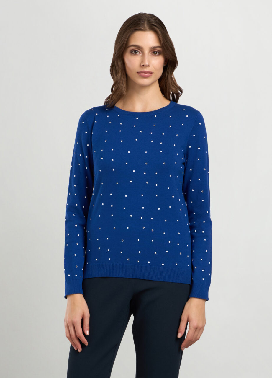 Džemper od mješavine pamuka