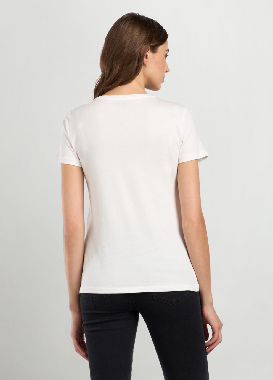 Alternative view of Ženska majica od čistog pamuka