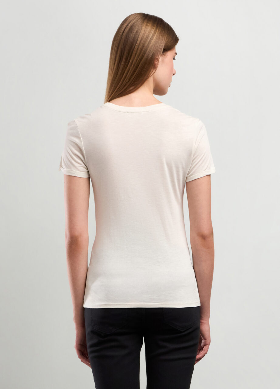 Alternative view of Ženska majica od čiste viskoze