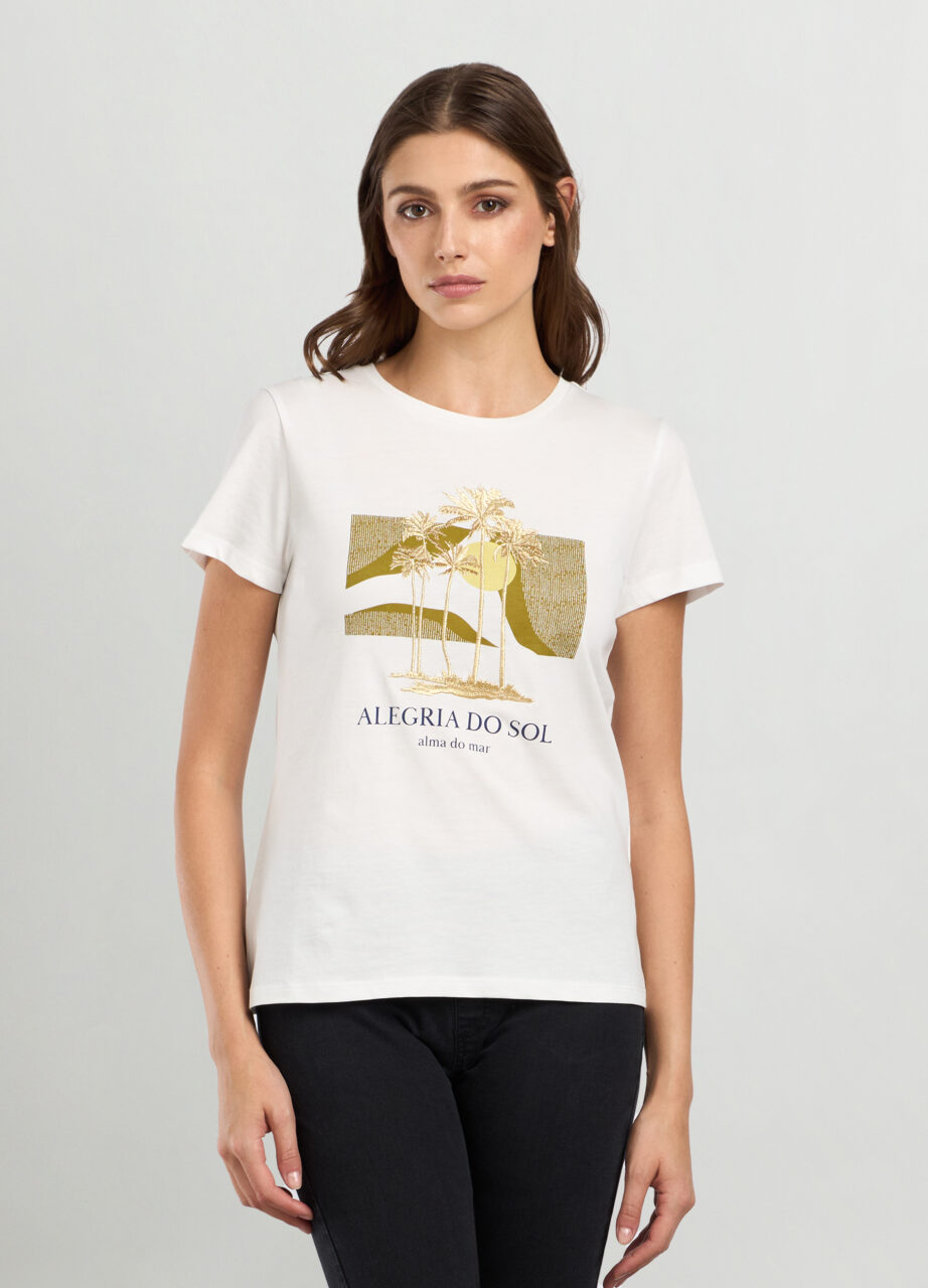 Ženska majica od čistog pamuka