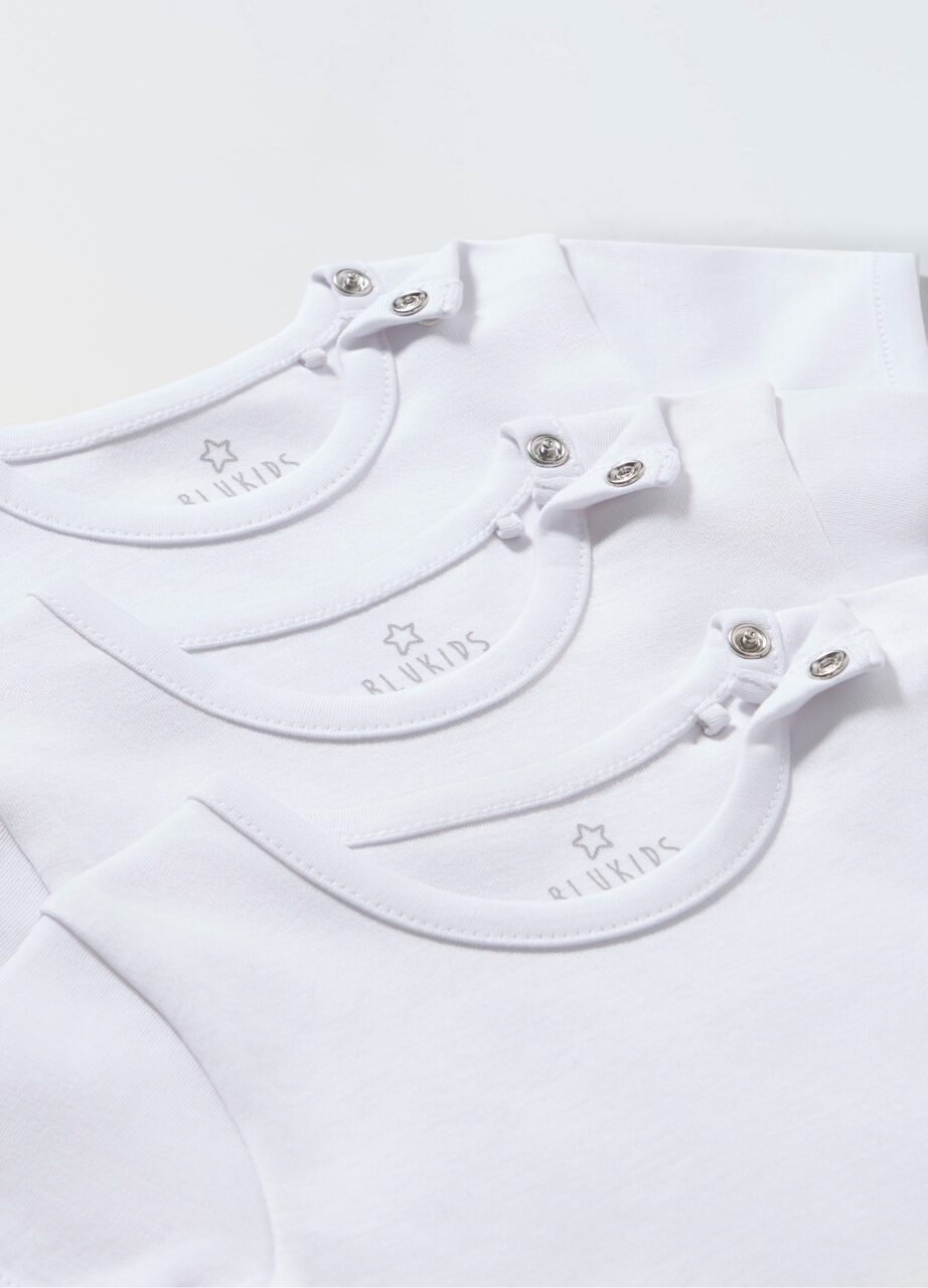 Alternative view of Paket od 3 bodija u čistom pamuku