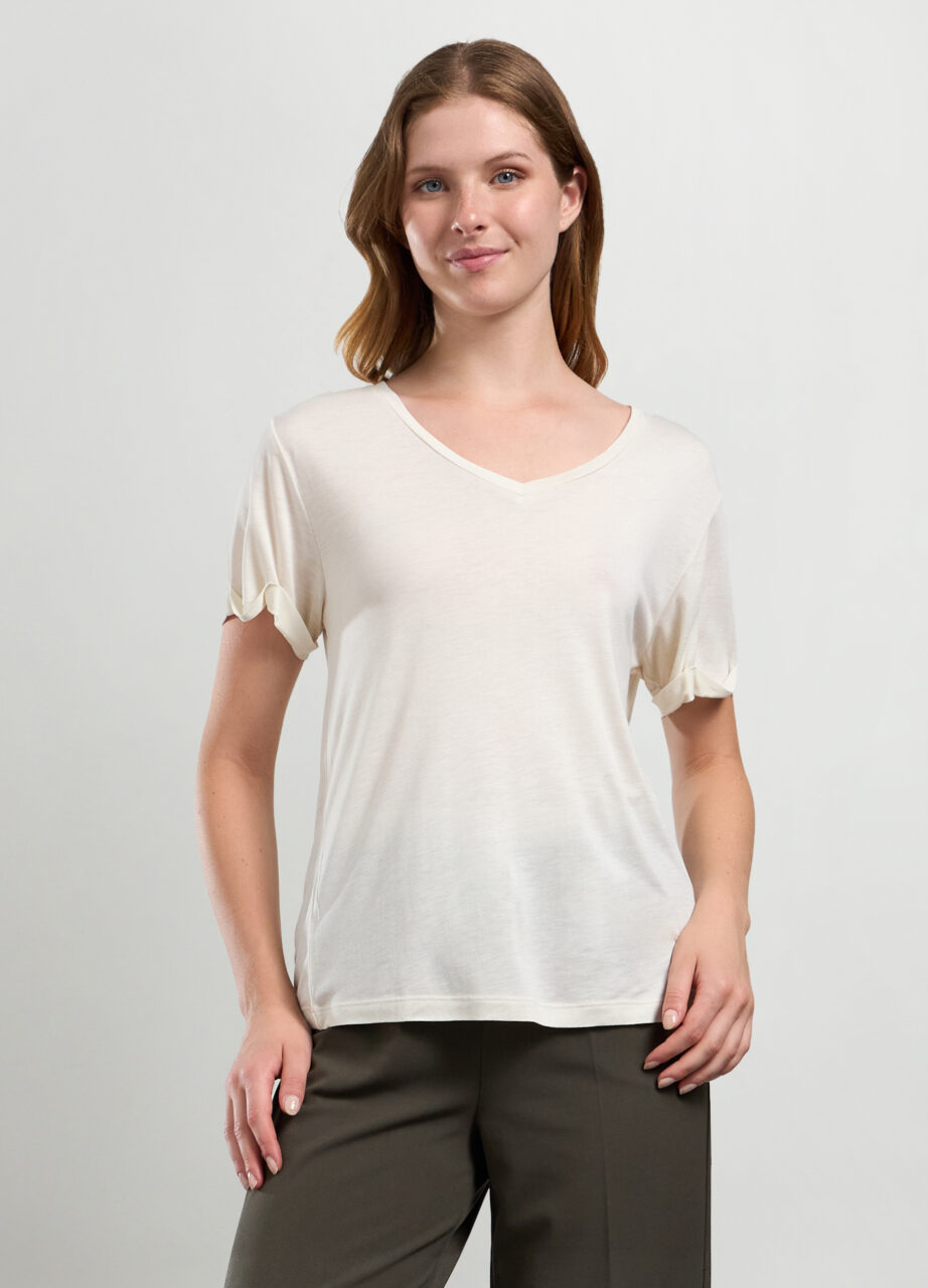 Majica od čiste viskoze za žene