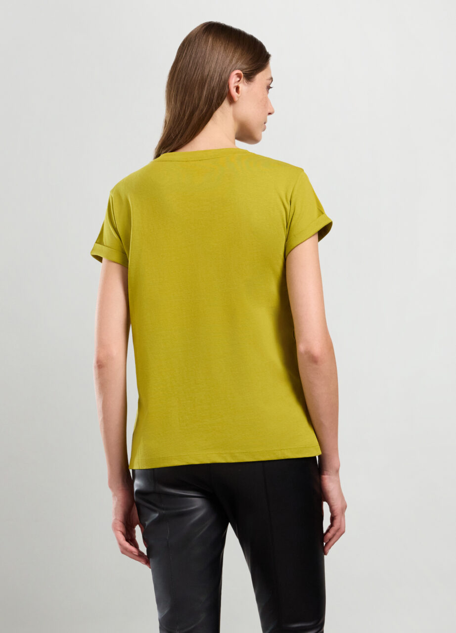 Alternative view of Majica od čistog pamuka za žene