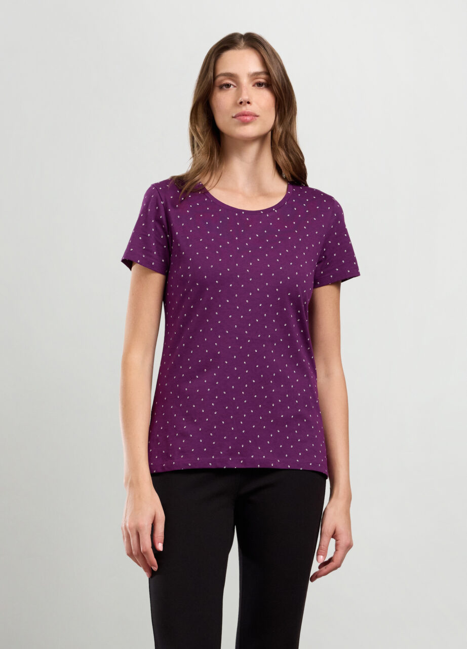 Majica od čistog pamuka s printom