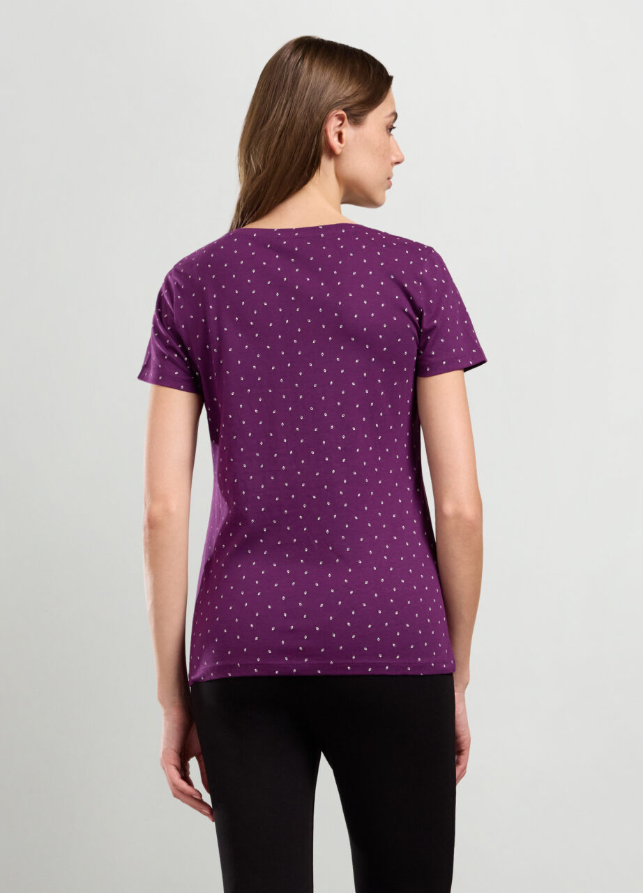 Alternative view of Majica od čistog pamuka s printom