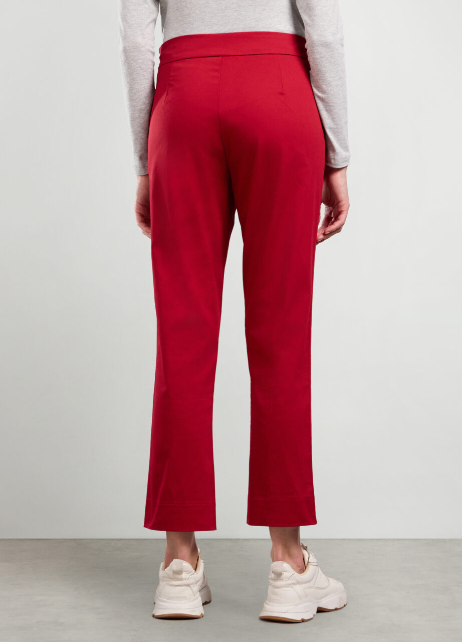 Alternative view of Hlače od rastezljivog pamuka za žene