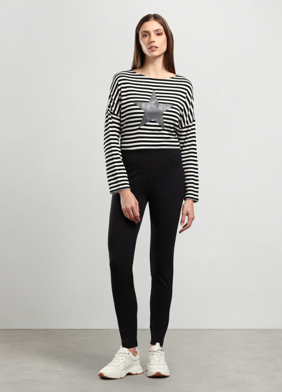 Helanke od rastezljivog pamuka za žene