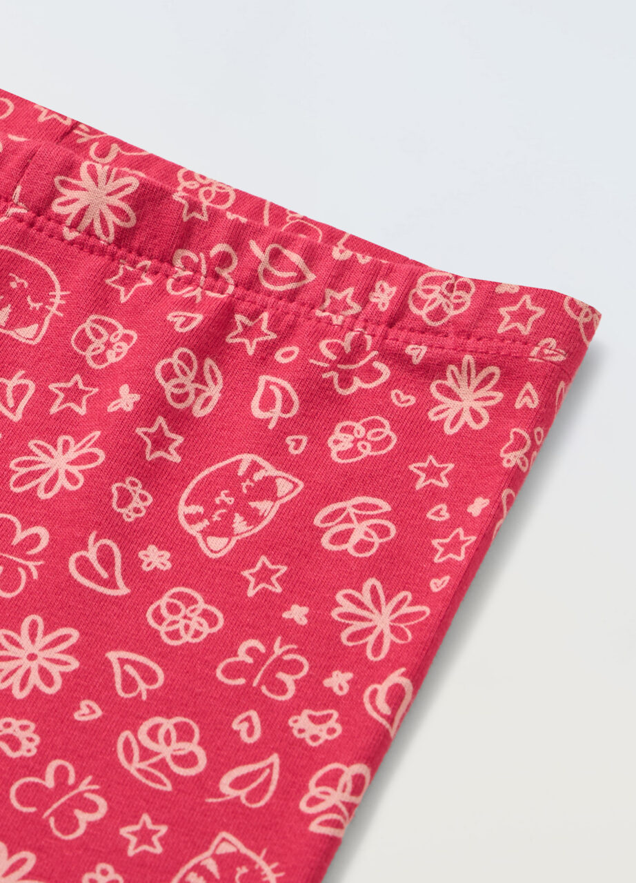 Alternative view of Helanke u pamuku stretch za djevojčicu