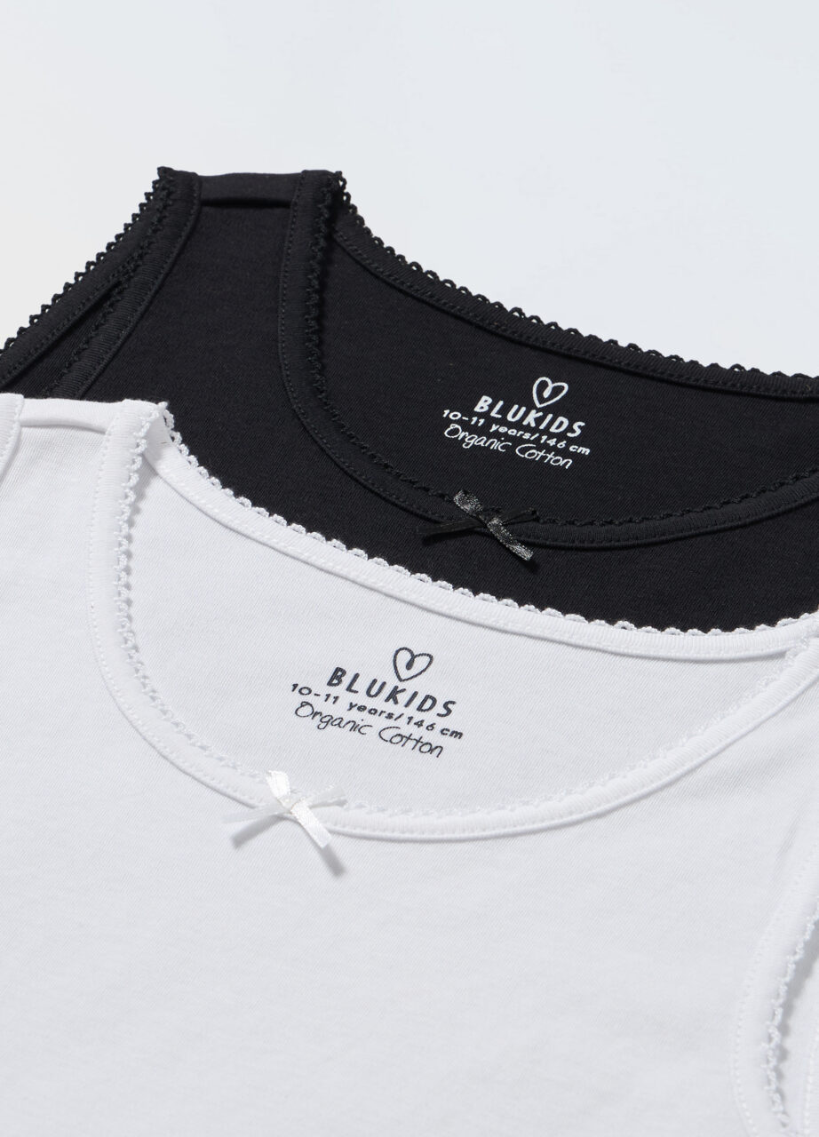 Alternative view of Pakovanje od 2 majice od čistog pamuka za djevojke