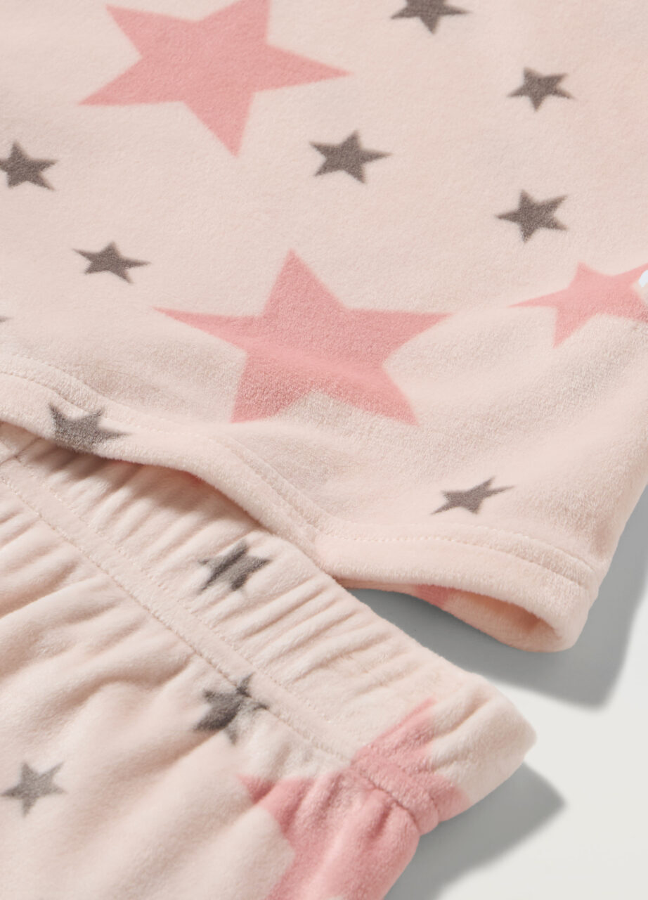 Alternative view of Duga pidžama od čistog pamuka za djevojčice