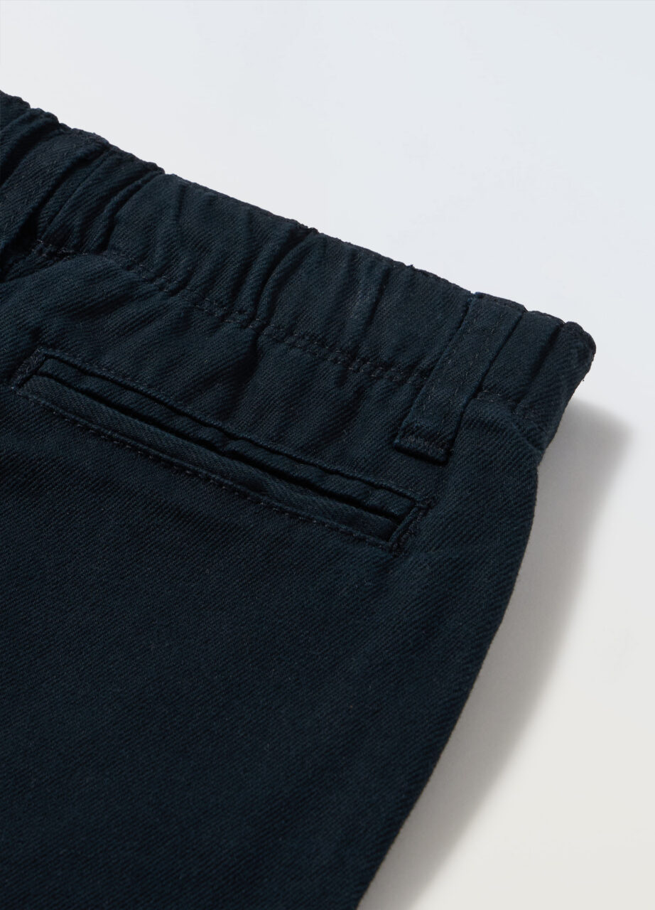 Alternative view of Hlače pull-on u čistom pamuku za dječake