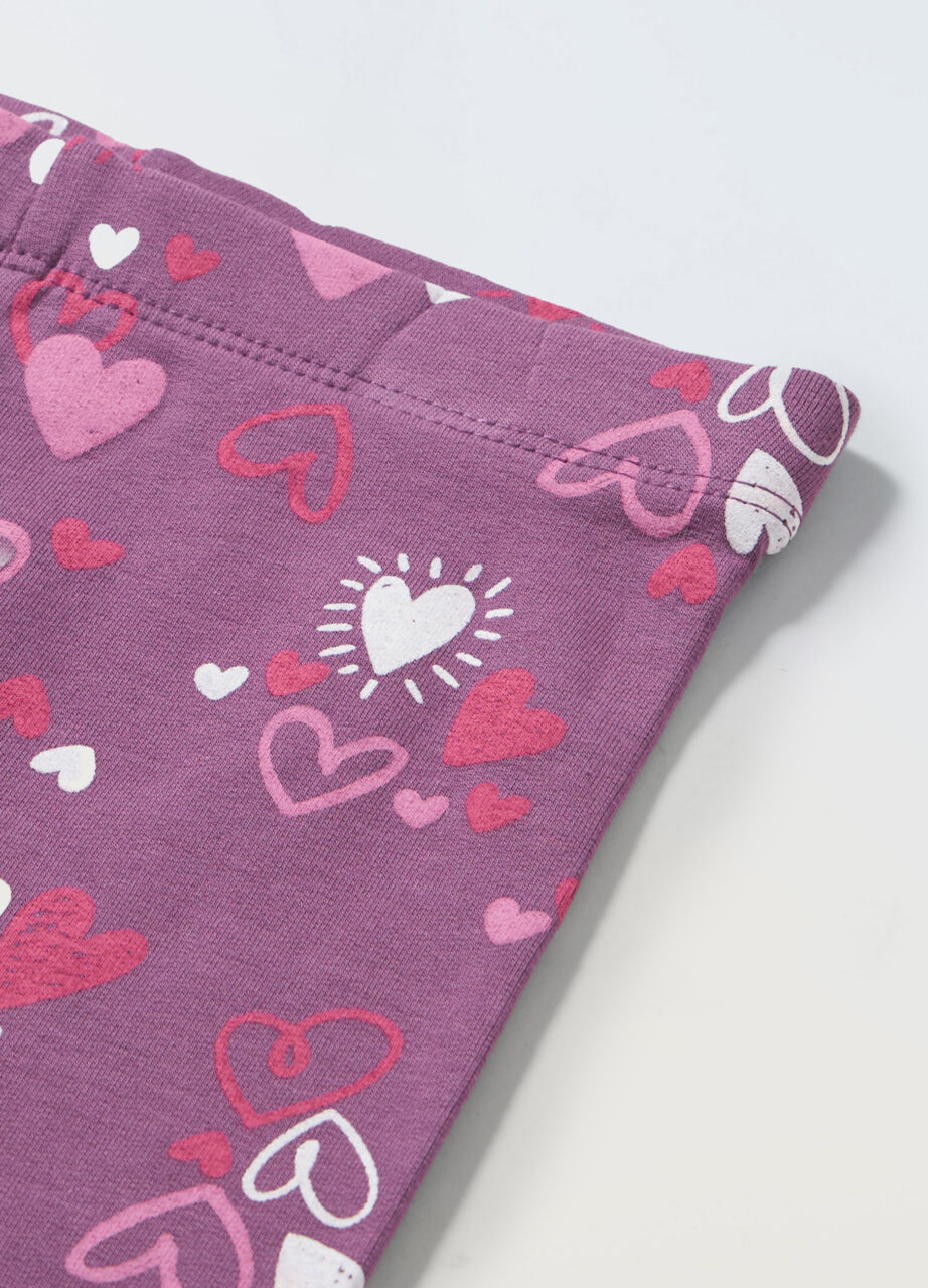 Alternative view of Helanke u french terry stretch za djevojčicu