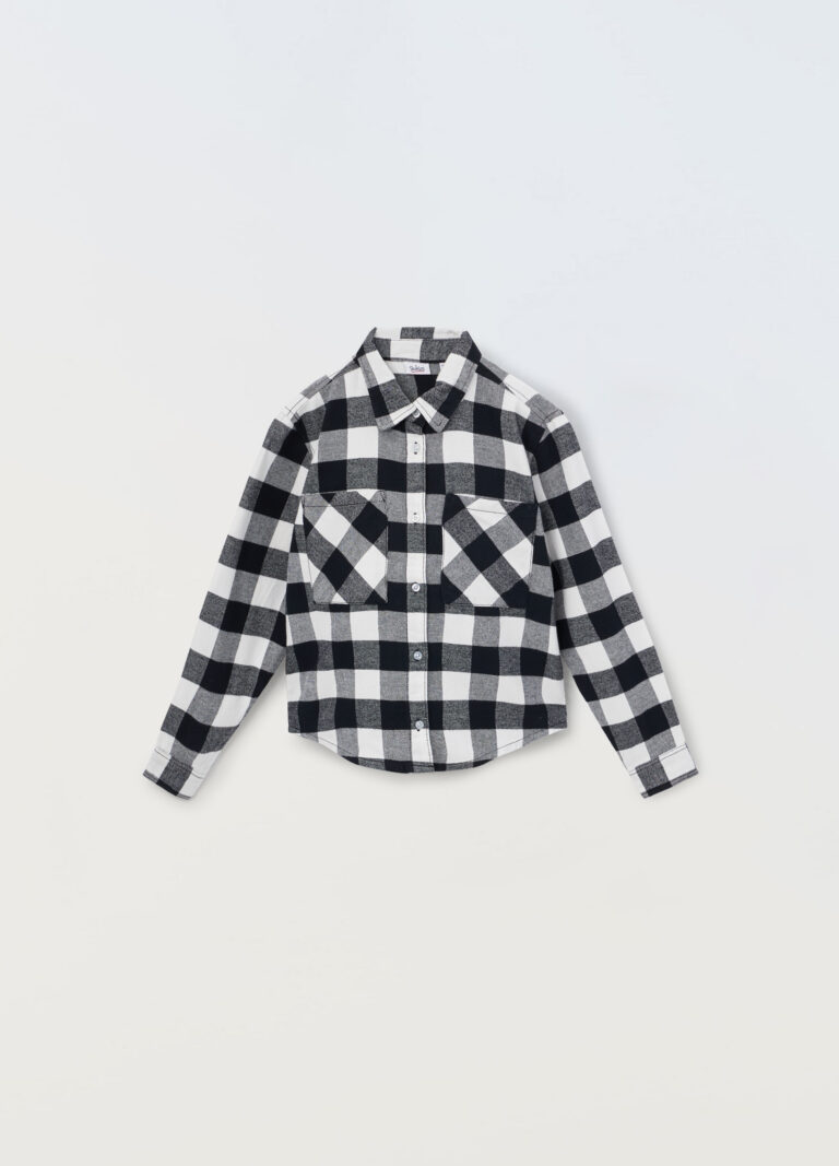 WHITE/BLACK CHECK