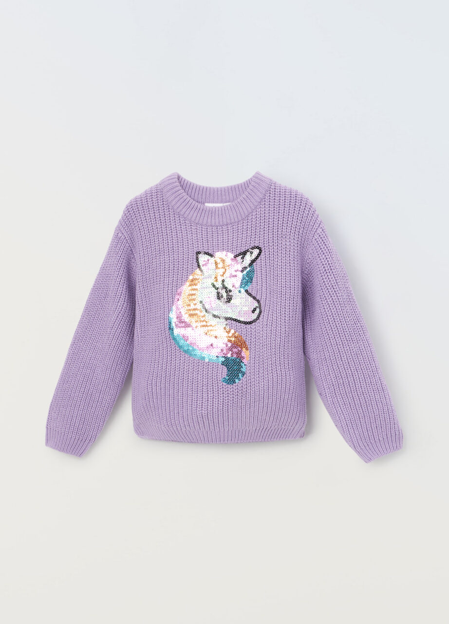 Džemper s pletenim uzorkom