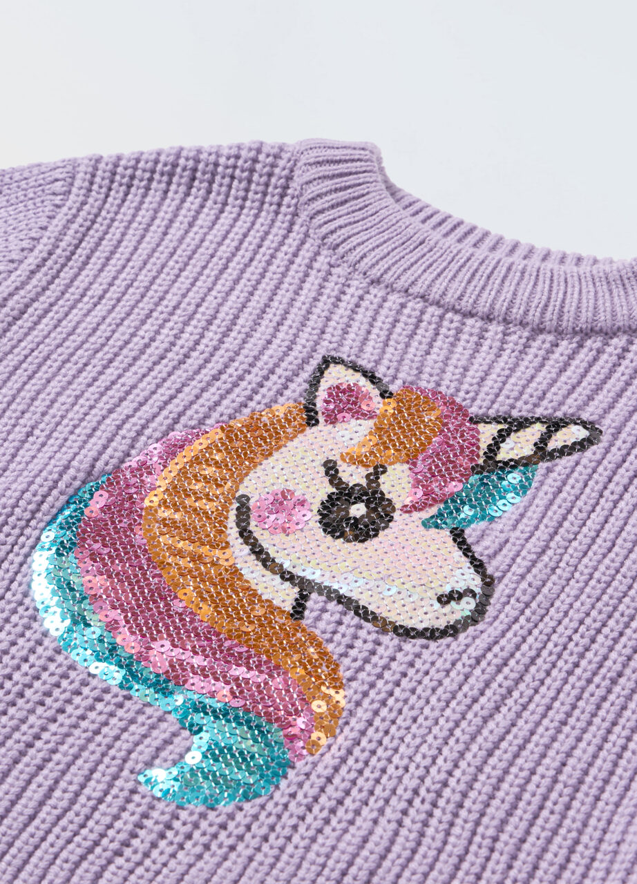 Alternative view of Džemper s pletenim uzorkom