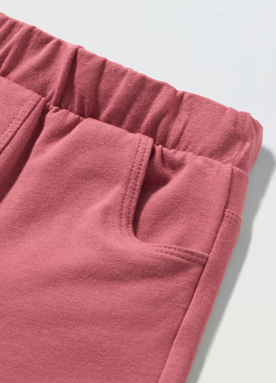 Alternative view of Helanke od pamučnog flisa za novorođenčad