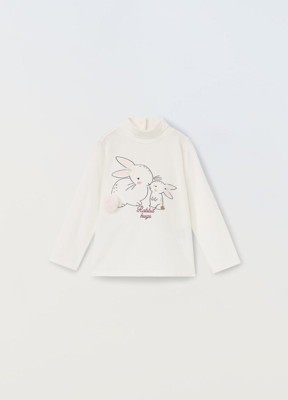 Majica od elastin pamuka za novorođenčad