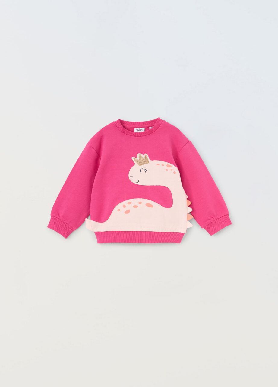 Majica u pamuku stretch za novorođenče